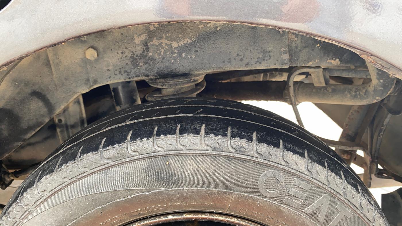 2015 Maruti Alto 800 LXI, Petrol, Manual, 91,108 km, Left Rear Tyre Tread