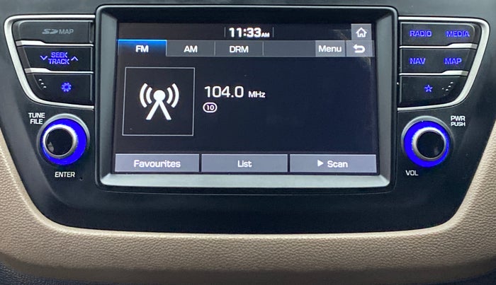 2018 Hyundai Elite i20 ASTA 1.2 (O), Petrol, Manual, 26,218 km, Infotainment System