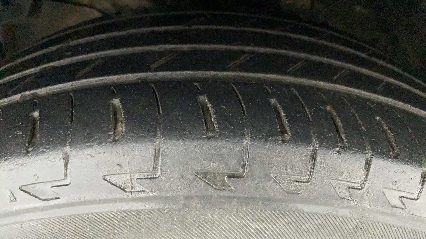2017 Honda WR-V 1.2 i-VTEC VX MT, Petrol, Manual, 38,575 km, Left Front Tyre Tread