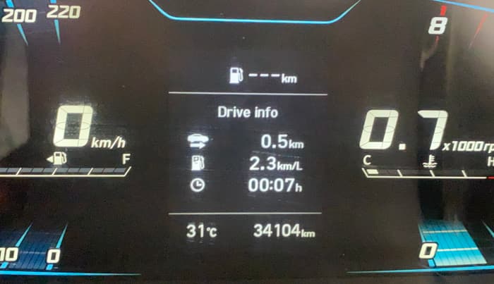 2023 Hyundai NEW I20 SPORTZ 1.2 MT, Petrol, Manual, 34,104 km, Odometer Image