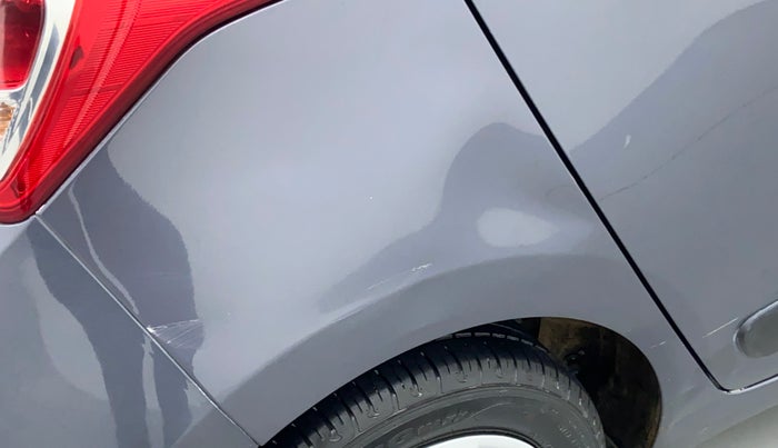 2015 Hyundai Grand i10 MAGNA 1.2 KAPPA VTVT, Petrol, Manual, 14,910 km, Right quarter panel - Slightly dented