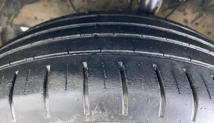 2019 Maruti Baleno ALPHA CVT PETROL 1.2, Petrol, Automatic, 66,714 km, Left Front Tyre Tread