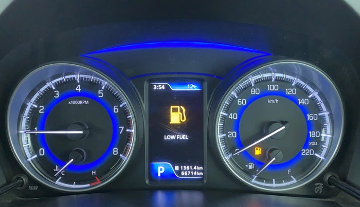 2019 Maruti Baleno ALPHA CVT PETROL 1.2, Petrol, Automatic, 66,714 km, Odometer Image