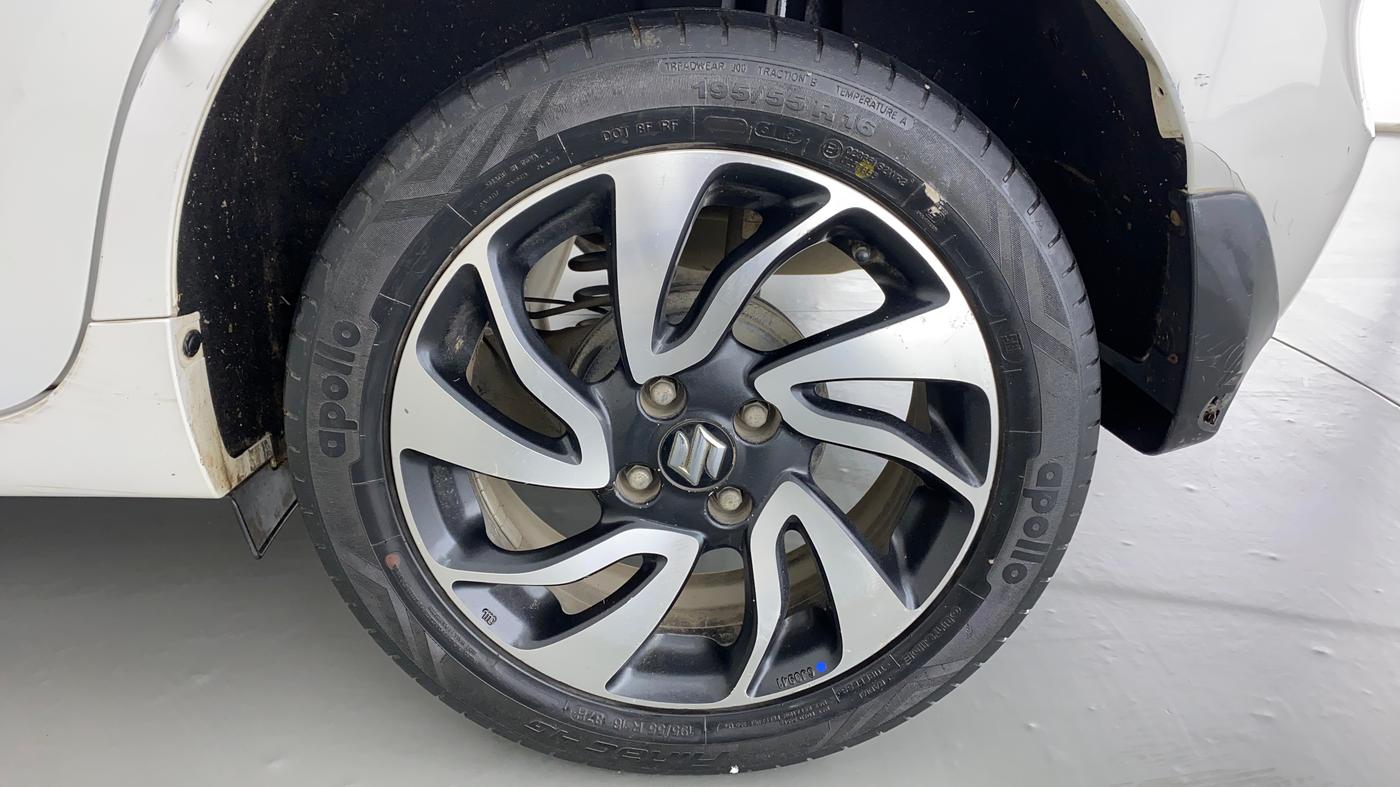 2019 Maruti Baleno ALPHA CVT PETROL 1.2, Petrol, Automatic, 66,714 km, Left Rear Wheel