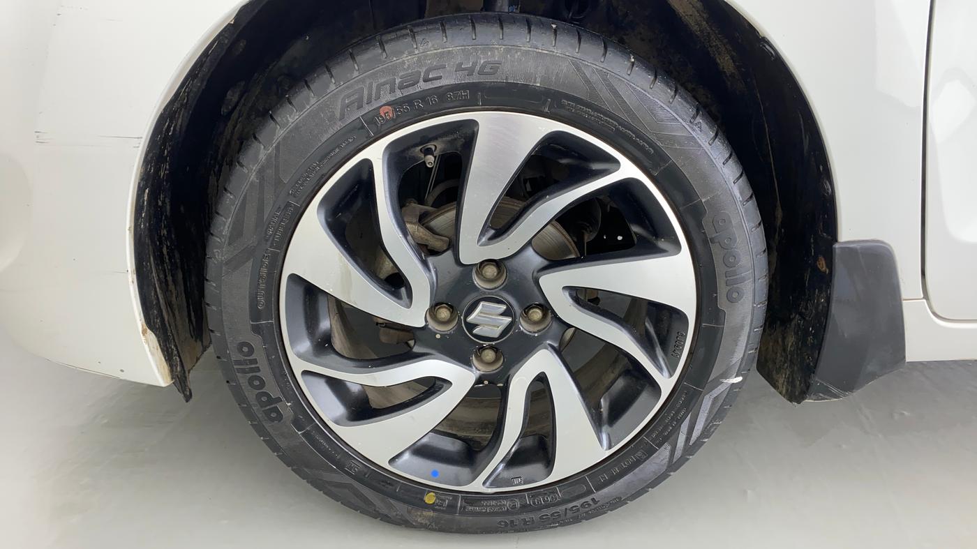 2019 Maruti Baleno ALPHA CVT PETROL 1.2, Petrol, Automatic, 66,714 km, Left Front Wheel