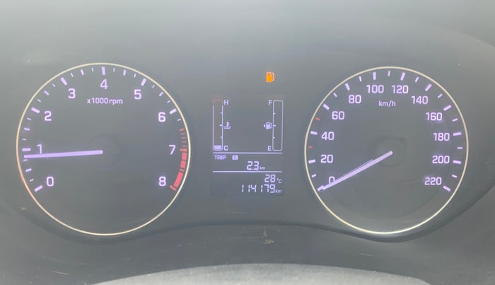 2016 Hyundai Elite i20 SPORTZ 1.2, Petrol, Manual, 1,14,179 km, Odometer Image