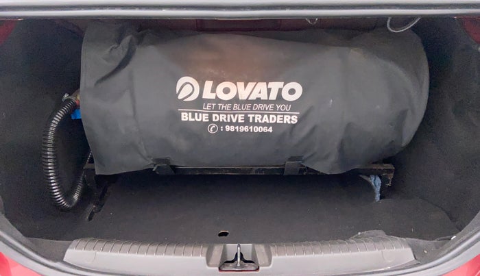 2017 Ford Figo Aspire 1.2 TITANIUM PETROL, CNG, Manual, 19,459 km, Boot Inside