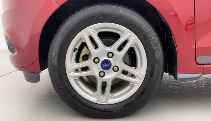 2017 Ford Figo Aspire 1.2 TITANIUM PETROL, CNG, Manual, 19,459 km, Left Front Wheel