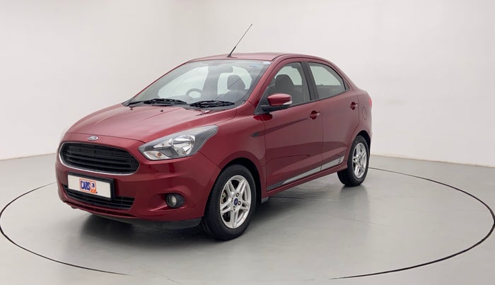 2017 Ford Figo Aspire 1.2 TITANIUM PETROL, CNG, Manual, 19,459 km, Left Front Diagonal