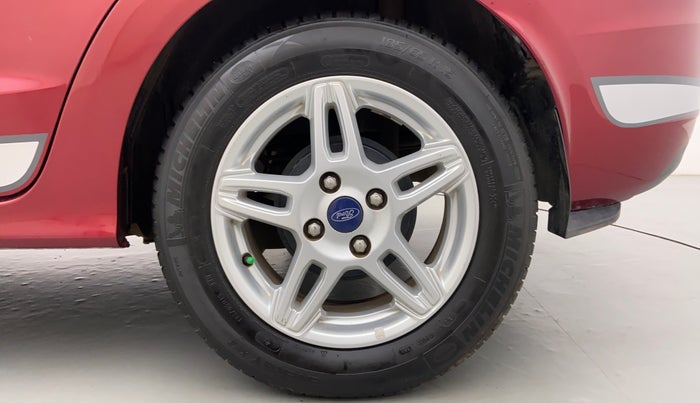 2017 Ford Figo Aspire 1.2 TITANIUM PETROL, CNG, Manual, 19,459 km, Left Rear Wheel