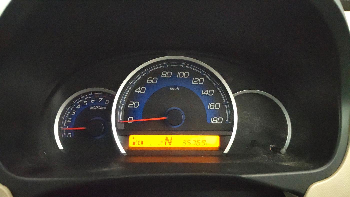 2018 Maruti Wagon R 1.0 VXI AMT, Petrol, Automatic, 35,769 km, Odometer Image
