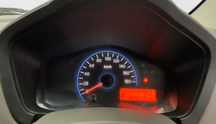 2017 Datsun Redi Go T (O), Petrol, Manual, 63,316 km, Odometer Image