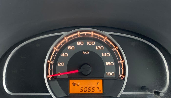 2013 Maruti Alto 800 LXI, Petrol, Manual, 50,738 km, Odometer Image