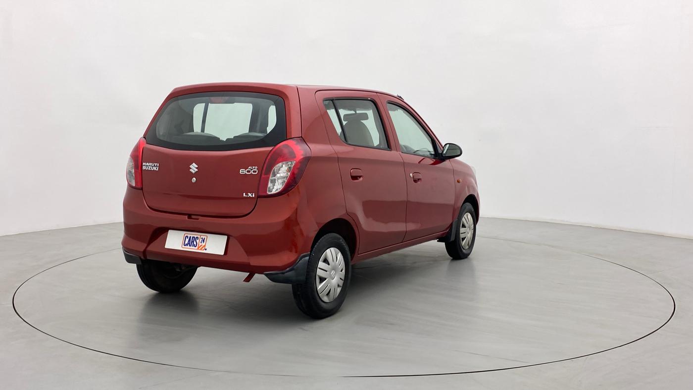 2013 Maruti Alto 800 LXI, Petrol, Manual, 50,738 km, Right Back Diagonal