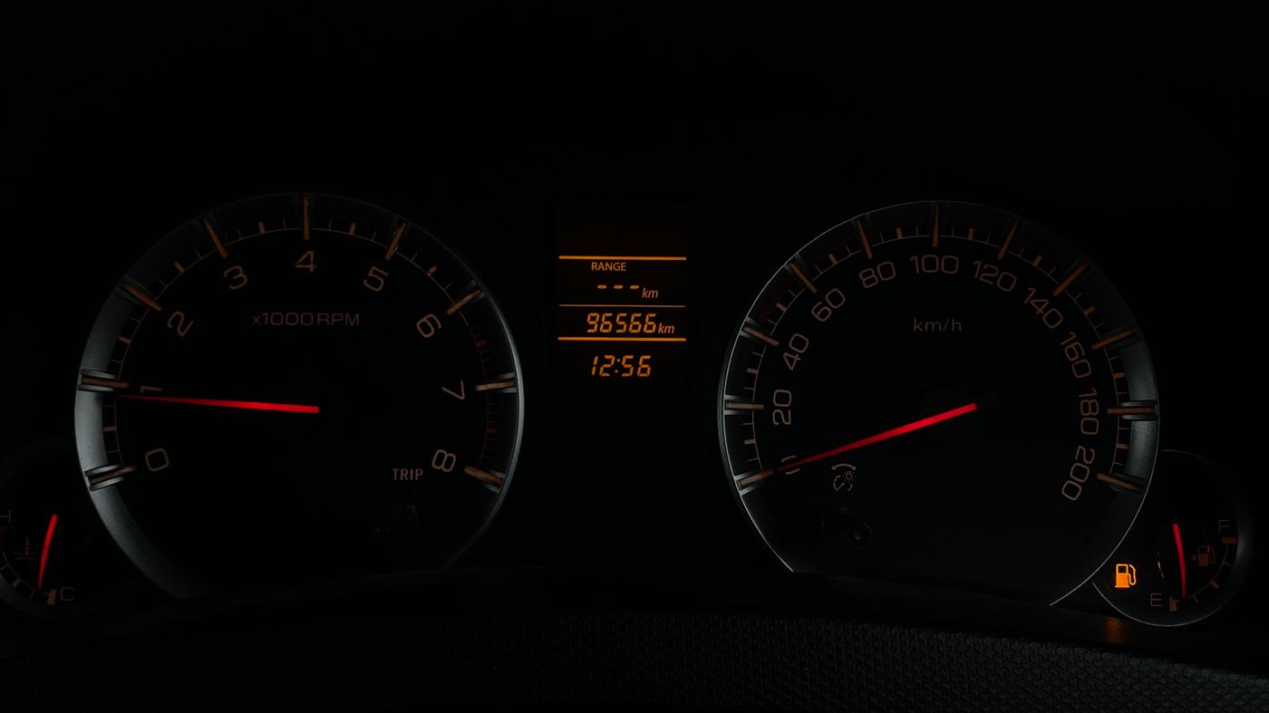 2013 Maruti Swift VXI, Petrol, Manual, 96,561 km, Odometer Image