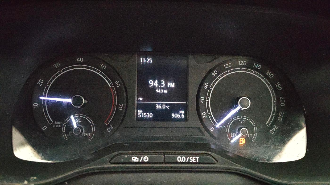 2021 Skoda KUSHAQ AMBITION 1.0L TSI MT, Petrol, Manual, 51,528 km, Odometer Image