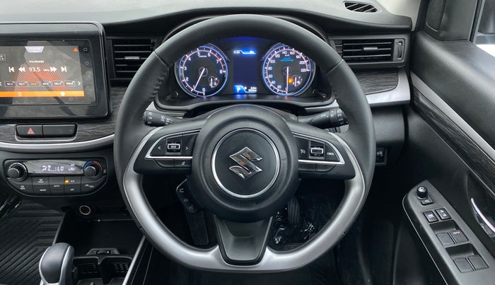 2022 Maruti XL6 ALPHA AT SHVS, Petrol, Automatic, 3,606 km, Steering Wheel Close Up