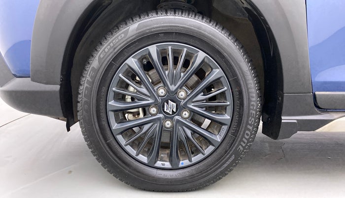 2022 Maruti XL6 ALPHA AT SHVS, Petrol, Automatic, 3,606 km, Left Front Wheel