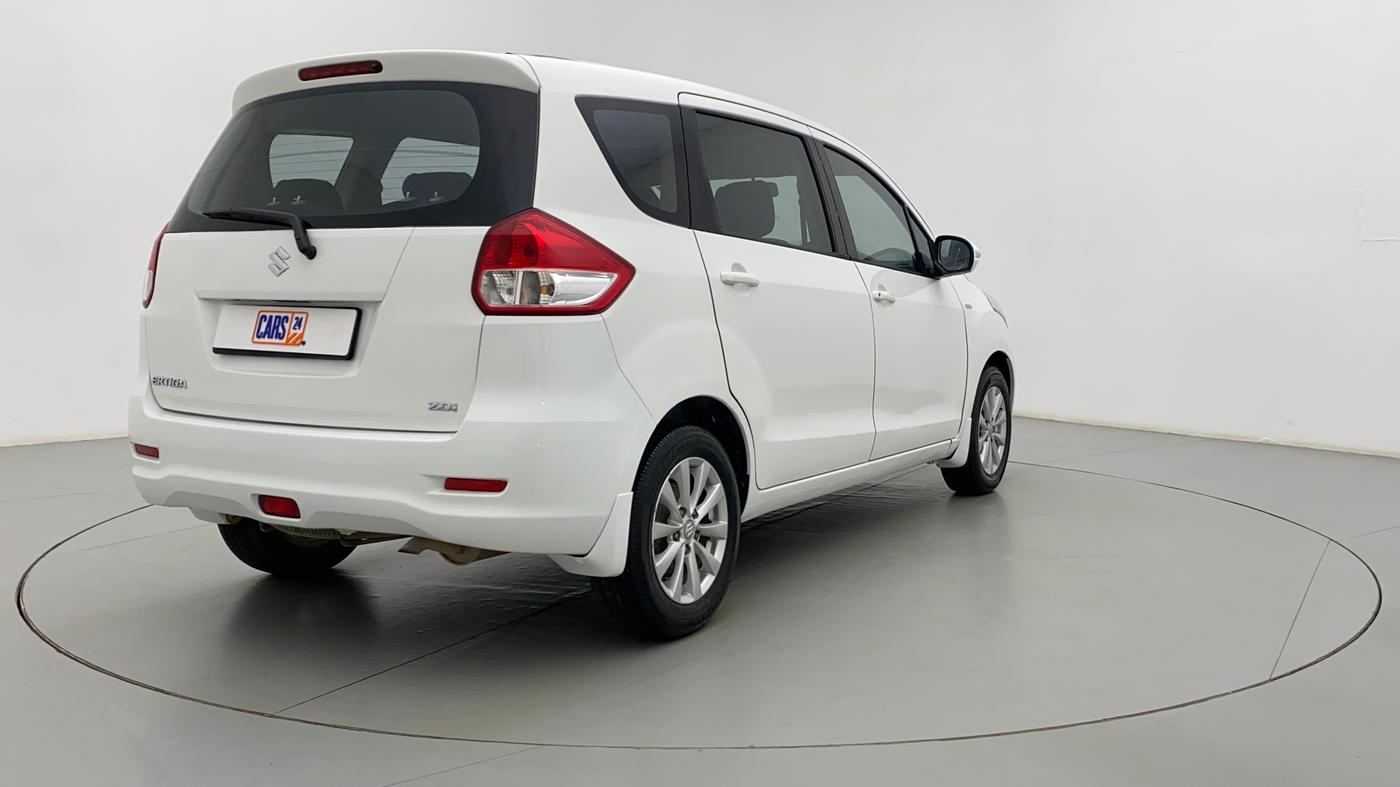 2014 Maruti Ertiga ZDI, Diesel, Manual, 1,84,599 km, Right Back Diagonal (45- Degree) View