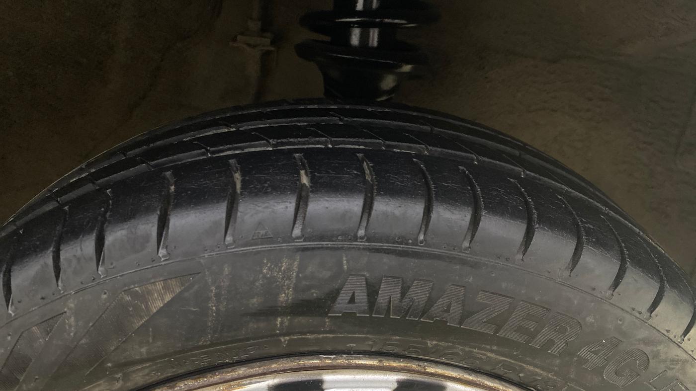 2013 Maruti Alto K10 LXI, Petrol, Manual, 78,480 km, Right Front Tyre Tread