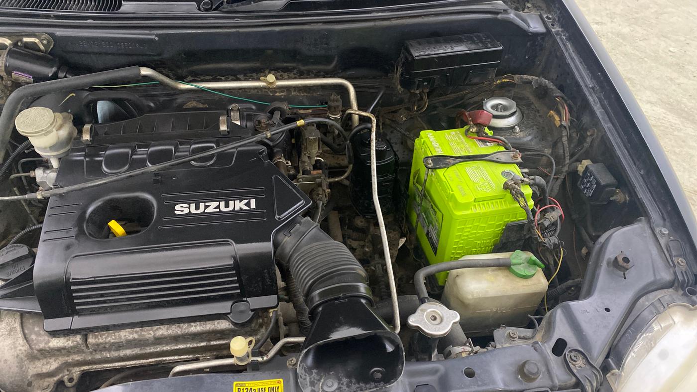 2013 Maruti Alto K10 LXI, Petrol, Manual, 78,480 km, Engine View - Left