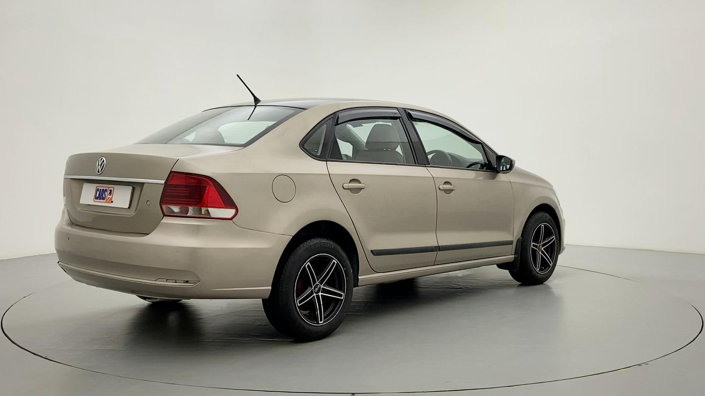 2015 Volkswagen Vento COMFORTLINE MT PETROL, Petrol, Manual, 68,487 km, Right Back Diagonal