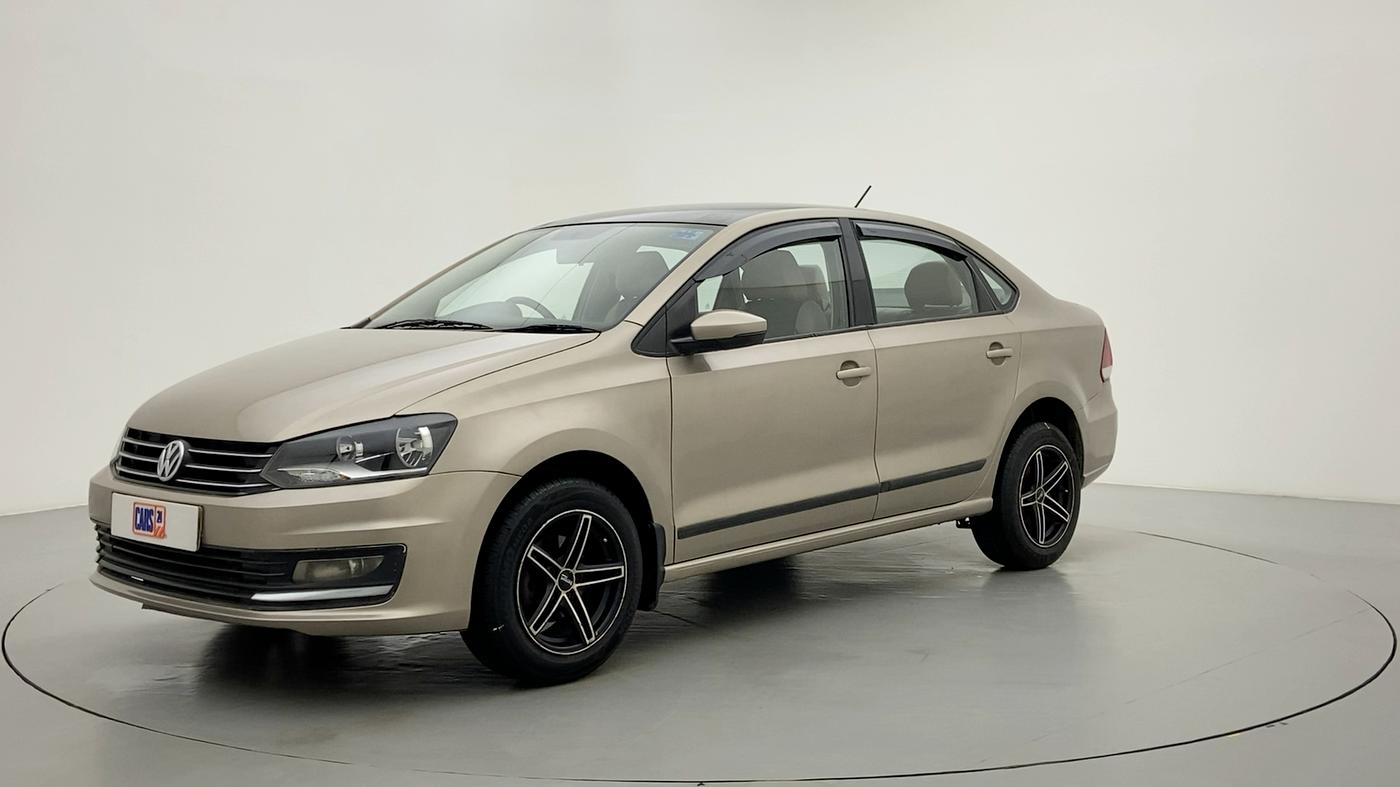 2015 Volkswagen Vento COMFORTLINE MT PETROL, Petrol, Manual, 68,487 km, Left Front Diagonal