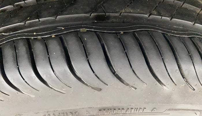 2018 Maruti Dzire ZXI AMT, Petrol, Automatic, 54,399 km, Left Rear Tyre Tread