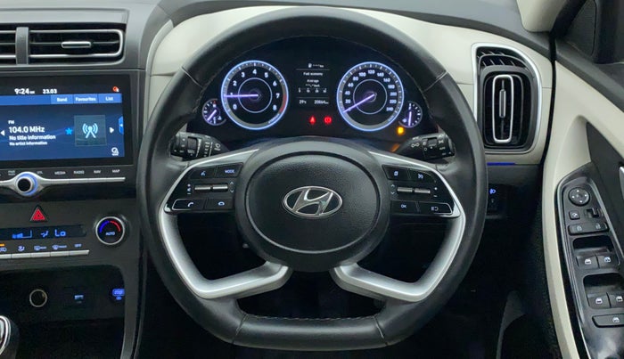 2022 Hyundai Creta SX 1.5 PETROL, Petrol, Manual, 21,149 km, Steering Wheel Close Up