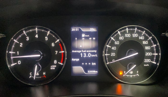 2022 Toyota Glanza V, Petrol, Manual, 32,001 km, Odometer Image