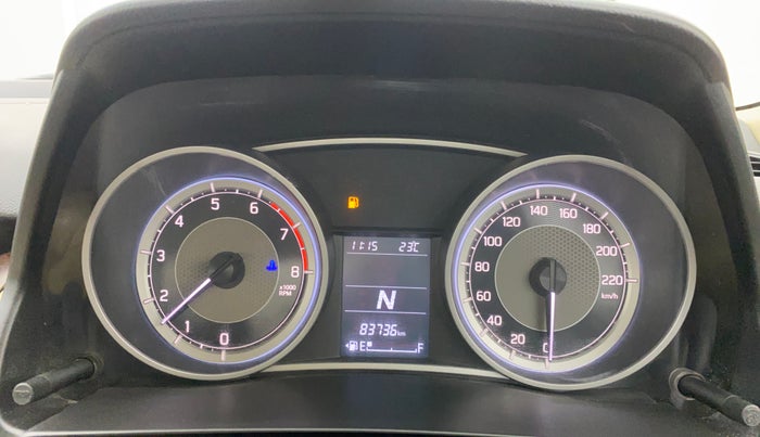 2019 Maruti Dzire ZXI PLUS AMT, Petrol, Automatic, 83,735 km, Odometer Image