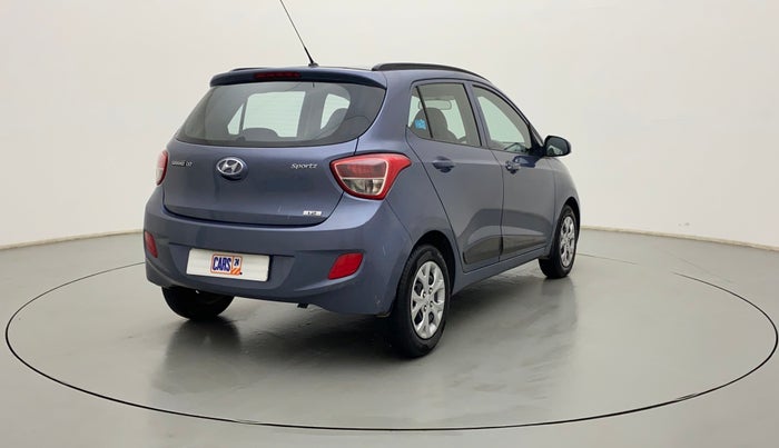2016 Hyundai Grand i10 SPORTZ (O) 1.2 KAPPA VTVT, Petrol, Manual, 49,548 km, Right Back Diagonal