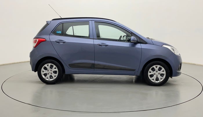 2016 Hyundai Grand i10 SPORTZ (O) 1.2 KAPPA VTVT, Petrol, Manual, 49,548 km, Right Side View