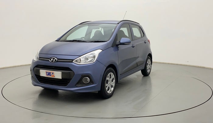 2016 Hyundai Grand i10 SPORTZ (O) 1.2 KAPPA VTVT, Petrol, Manual, 49,548 km, Left Front Diagonal