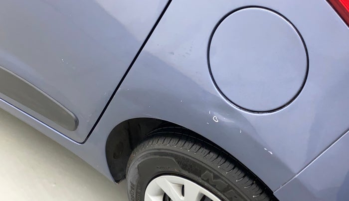 2016 Hyundai Grand i10 SPORTZ (O) 1.2 KAPPA VTVT, Petrol, Manual, 49,548 km, Left quarter panel - Slightly dented