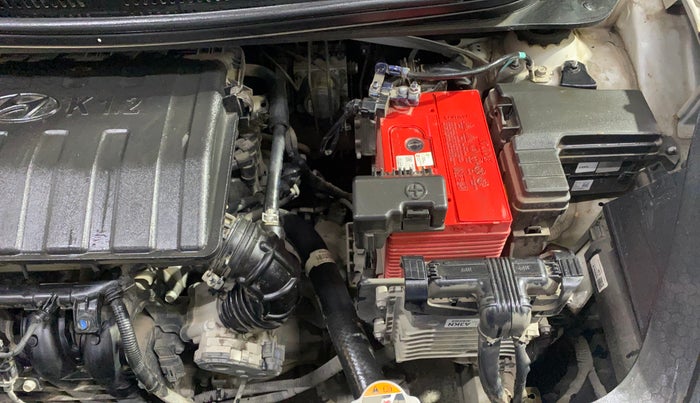 2021 Hyundai AURA SX PLUS 1.2 AMT, Petrol, Automatic, 19,274 km, Engine View - Left