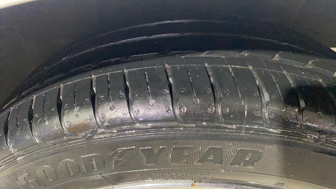 2021 Hyundai AURA SX PLUS 1.2 AMT, Petrol, Automatic, 19,311 km, Left Rear Tyre Tread