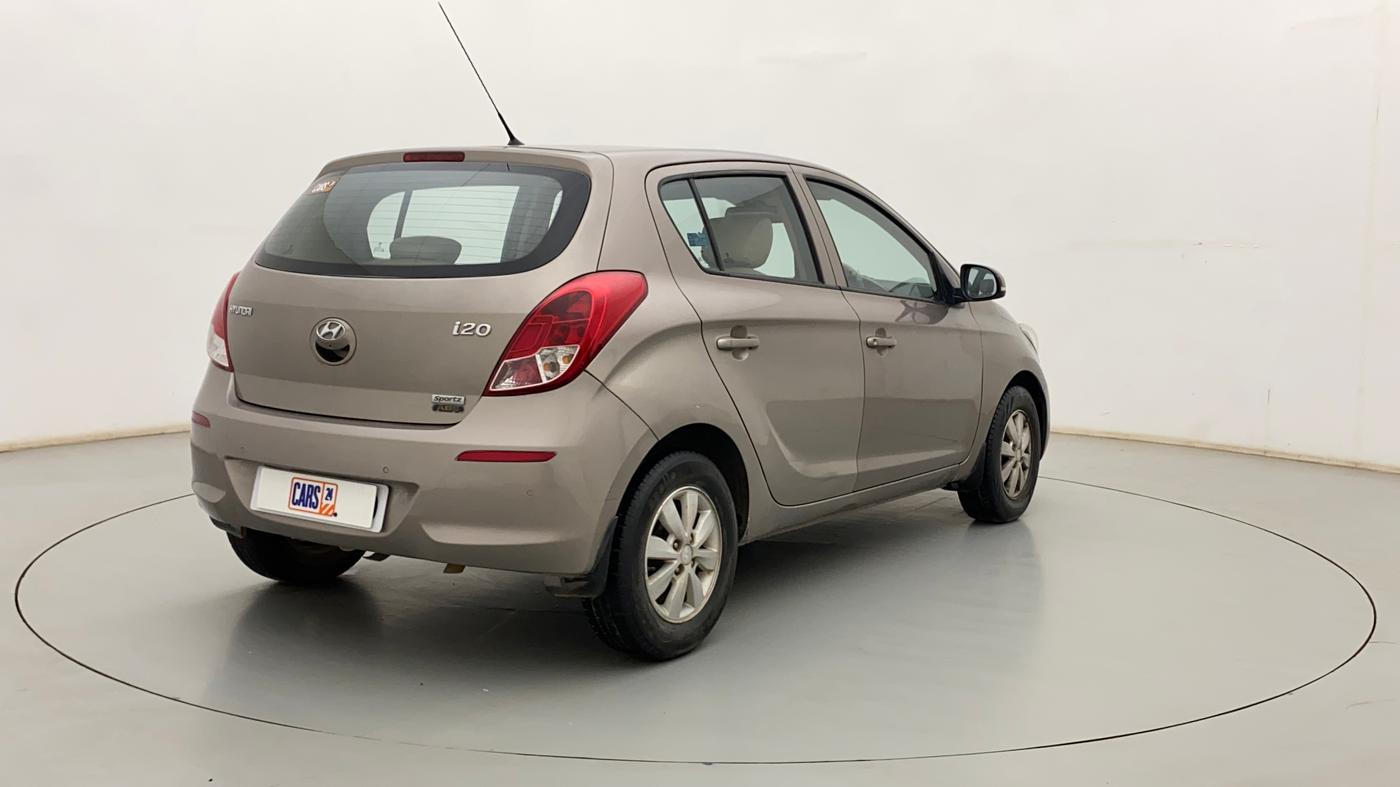 2013 Hyundai i20 SPORTZ 1.2, Petrol, Manual, 83,705 km, Right Back Diagonal