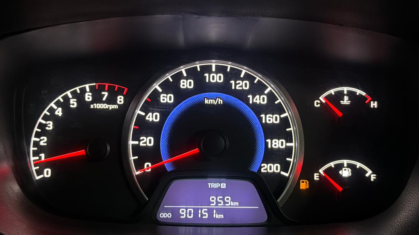 2017 Hyundai Grand i10 ASTA (O) 1.2 KAPPA VTVT, Petrol, Manual, 90,141 km, Odometer Image