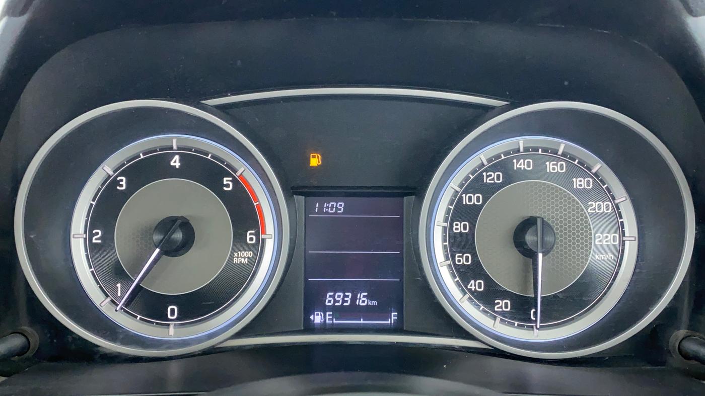 2018 Maruti Dzire VDI, Diesel, Manual, 69,315 km, Odometer Image