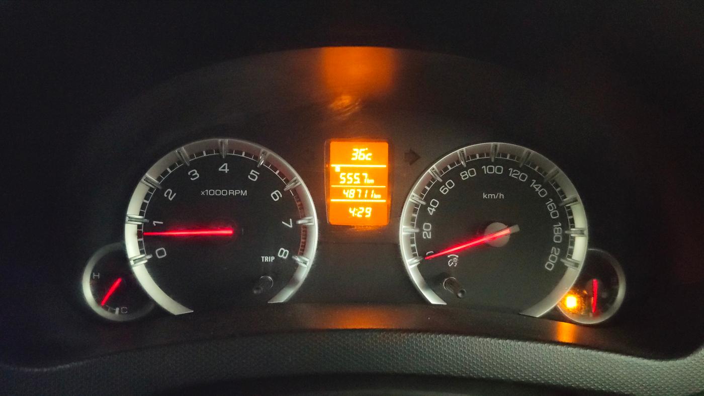 2013 Maruti Swift Dzire ZXI, Petrol, Manual, 48,688 km, Odometer Image