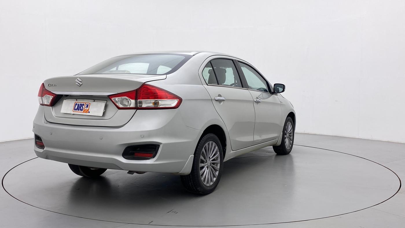 2017 Maruti Ciaz ALPHA 1.4 VVT, Petrol, Manual, 71,000 km, Right Back Diagonal