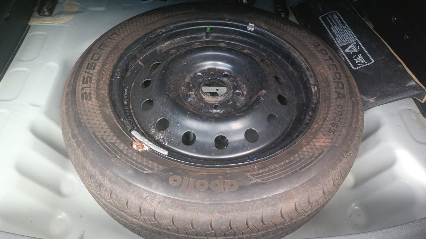 2023 Maruti Grand Vitara ZETA SMART HYBRID, Petrol, Manual, 75,975 km, Spare Tyre