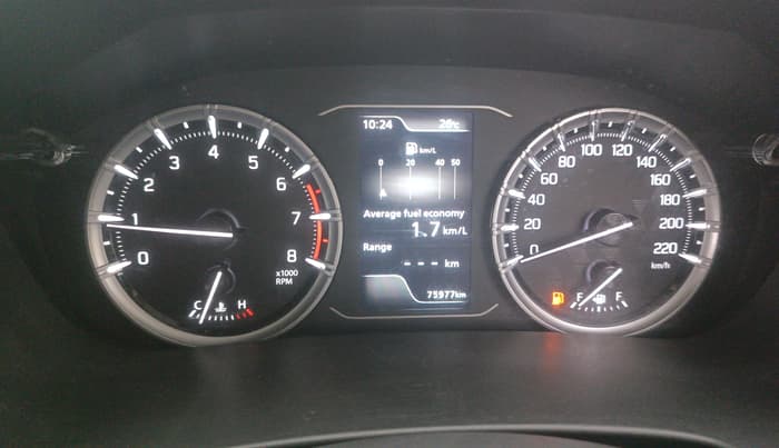 2023 Maruti Grand Vitara ZETA SMART HYBRID, Petrol, Manual, 75,975 km, Odometer Image
