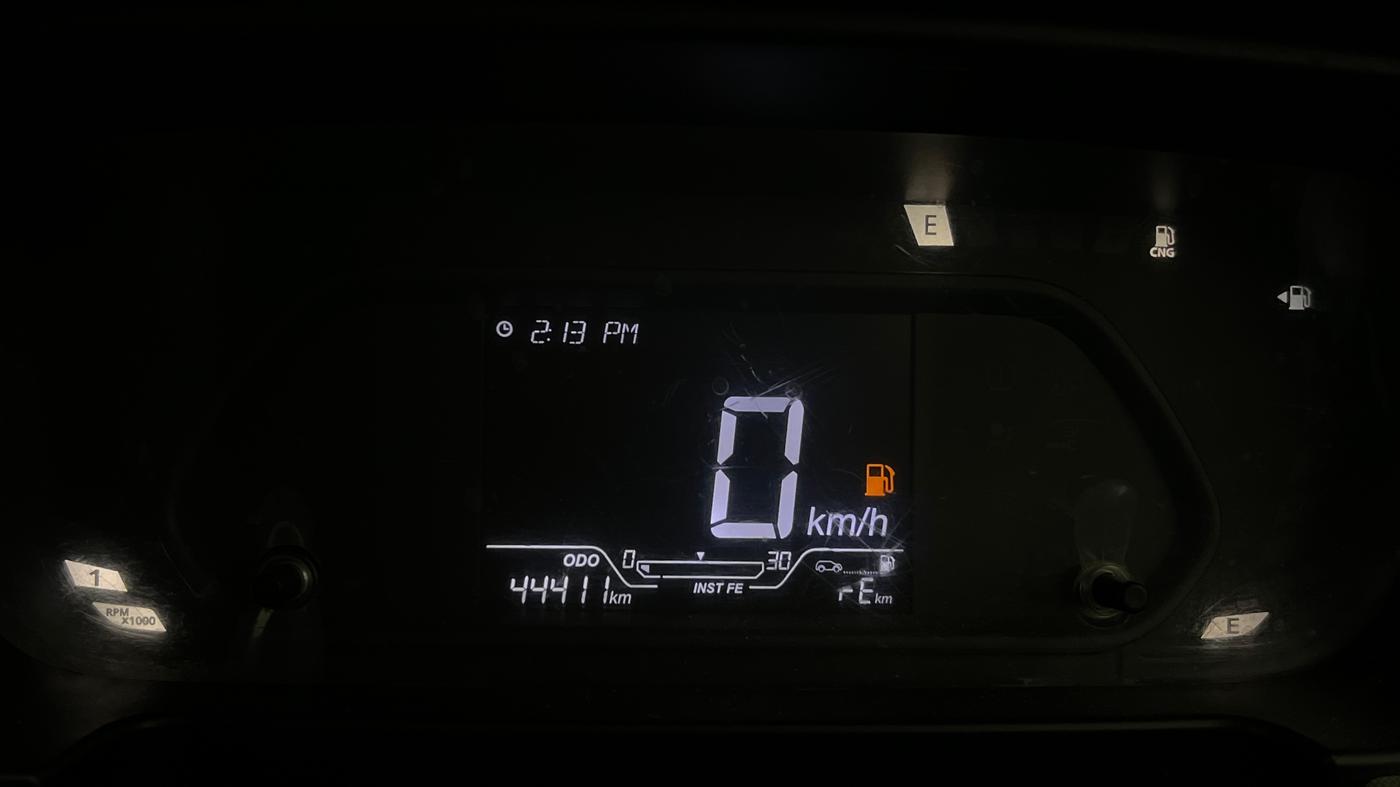 2024 Tata PUNCH Adventure (S) iCNG, CNG, Manual, 44,349 km, Odometer Image