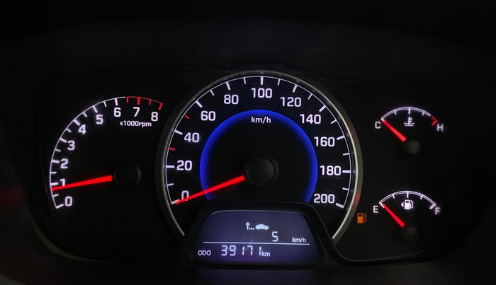 2014 Hyundai Grand i10 MAGNA 1.2 KAPPA VTVT, Petrol, Manual, 39,163 km, Odometer Image