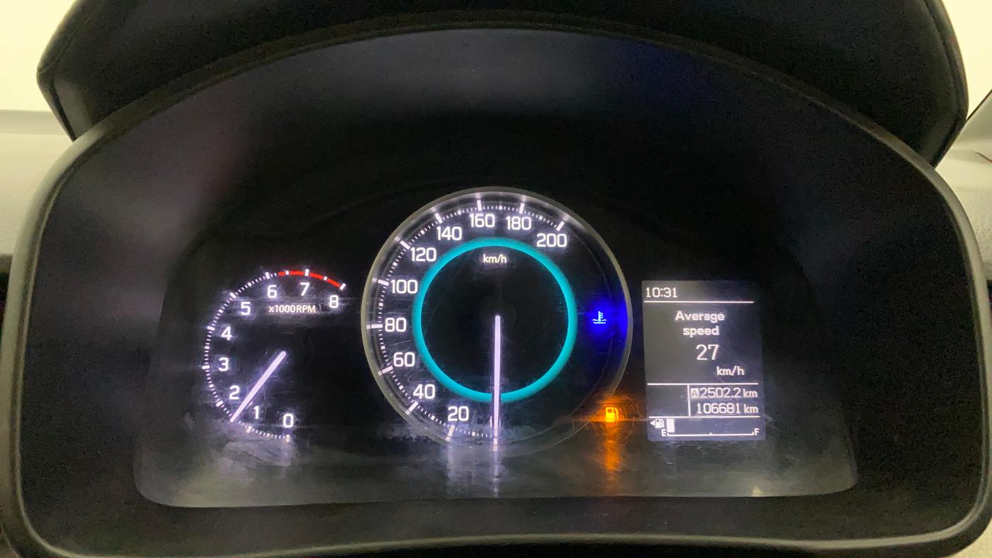 2017 Maruti IGNIS ZETA 1.2, Petrol, Manual, 1,06,682 km, Odometer Image