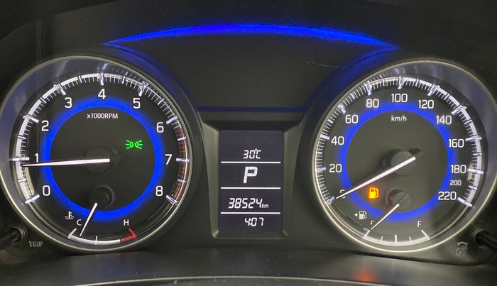 2017 Maruti Baleno DELTA 1.2 K12 AMT, Petrol, Automatic, 38,615 km, Odometer Image