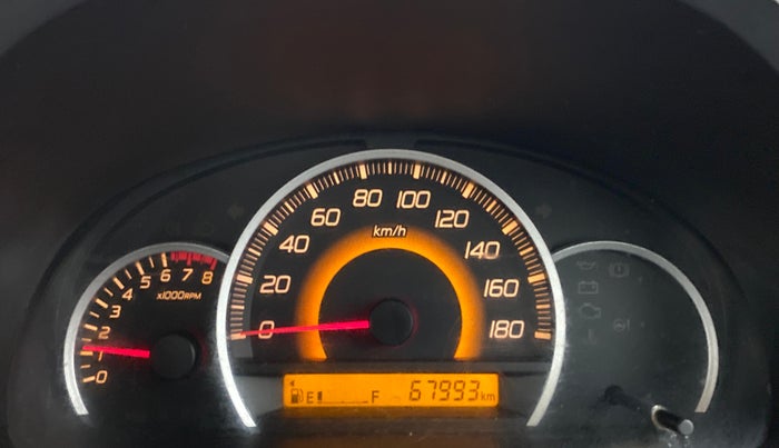 2015 Maruti Wagon R 1.0 VXI, Petrol, Manual, 67,993 km, Odometer Image