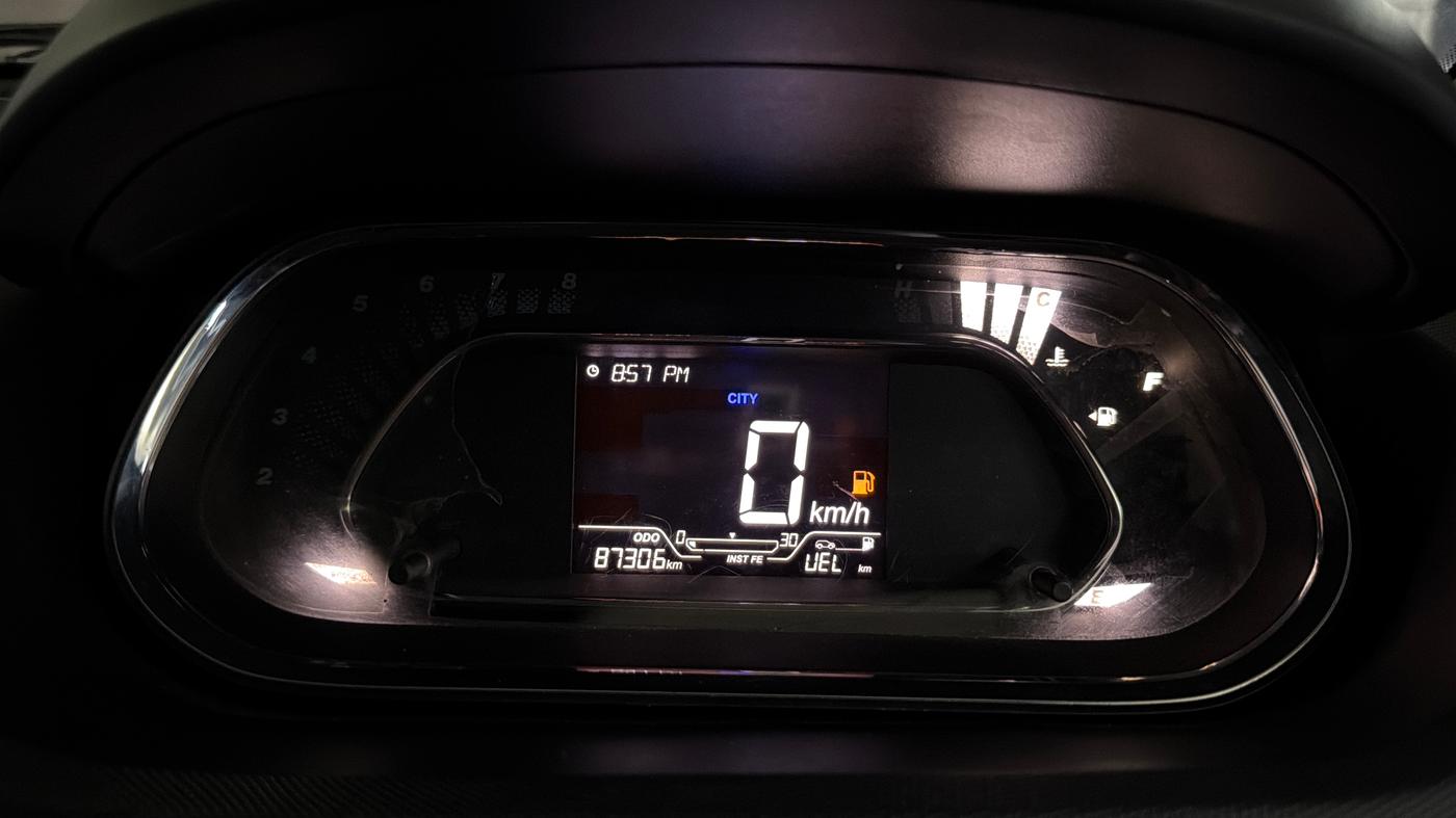 2019 Tata Tiago XZ PLUS PETROL, Petrol, Manual, 87,296 km, Odometer Image